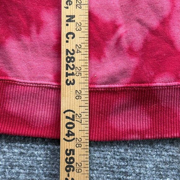 Hollister Hoodie Womens‎ S Pink Tie-Dye Jacket Zip-Up Sweatshirt Pockets Boho - Picture 11 of 12